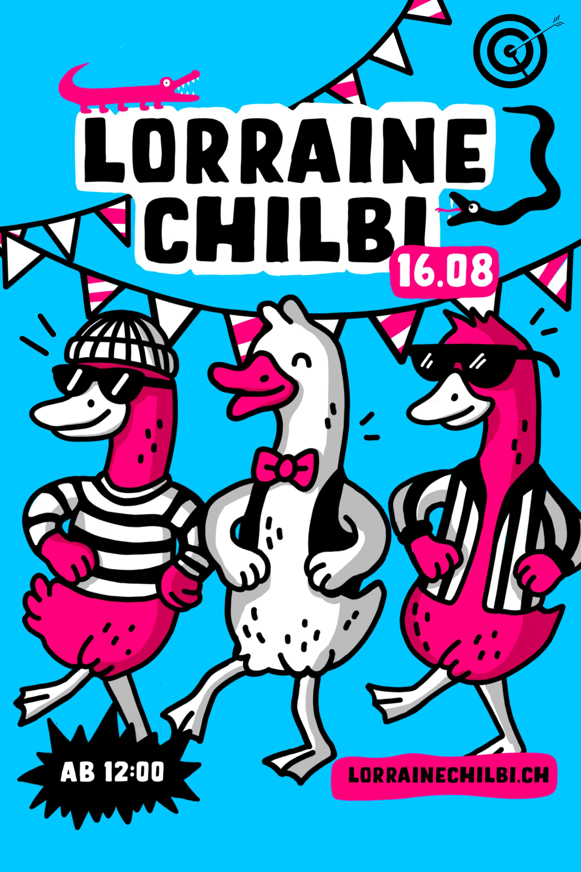 Lorrainechilbi – Enten Plakat