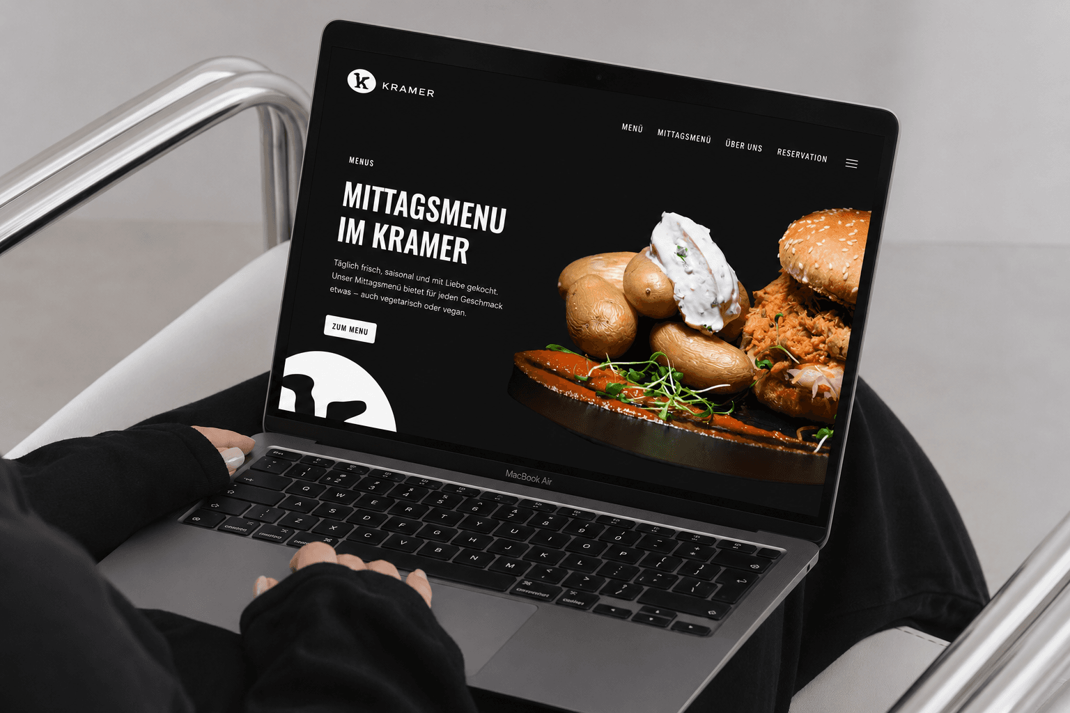 Kramer Restaurant Webdesign